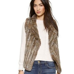 Adoni  Joie Rabbit Fur vest